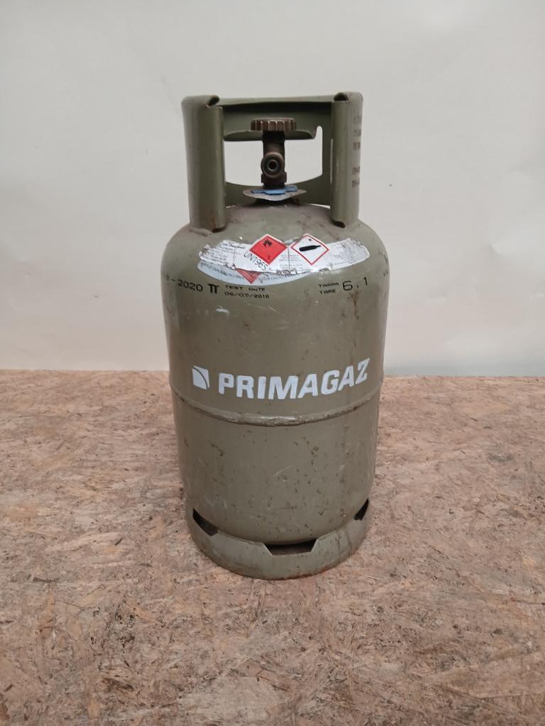 Primagaz gasfles 5kg - Leeg, Caravans en Kamperen, Kampeeraccessoires, Ophalen, Gebruikt, Onbekend, Onbekend