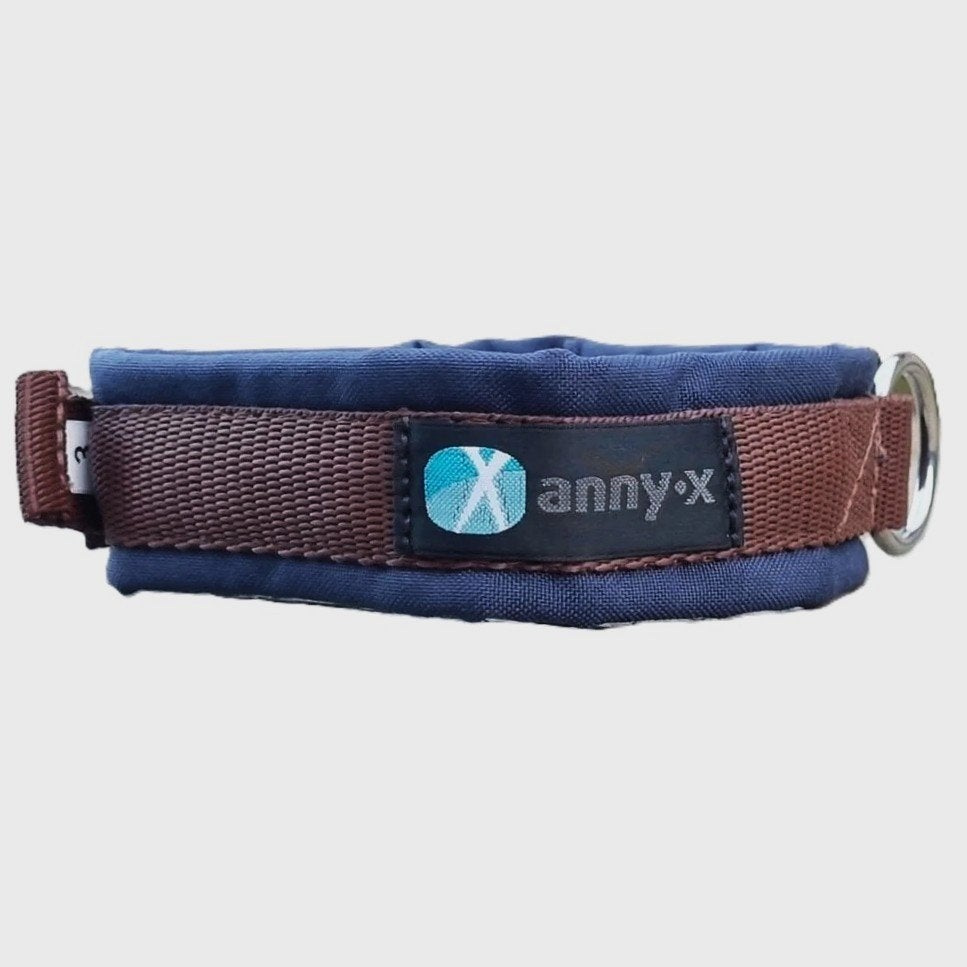 Annyx halsband POTPOURRIE Limited Edition maat 6 Navy-bruin, Dieren en Toebehoren, Breitschneiderweg 117b Ratingen, Nieuw, Annyx