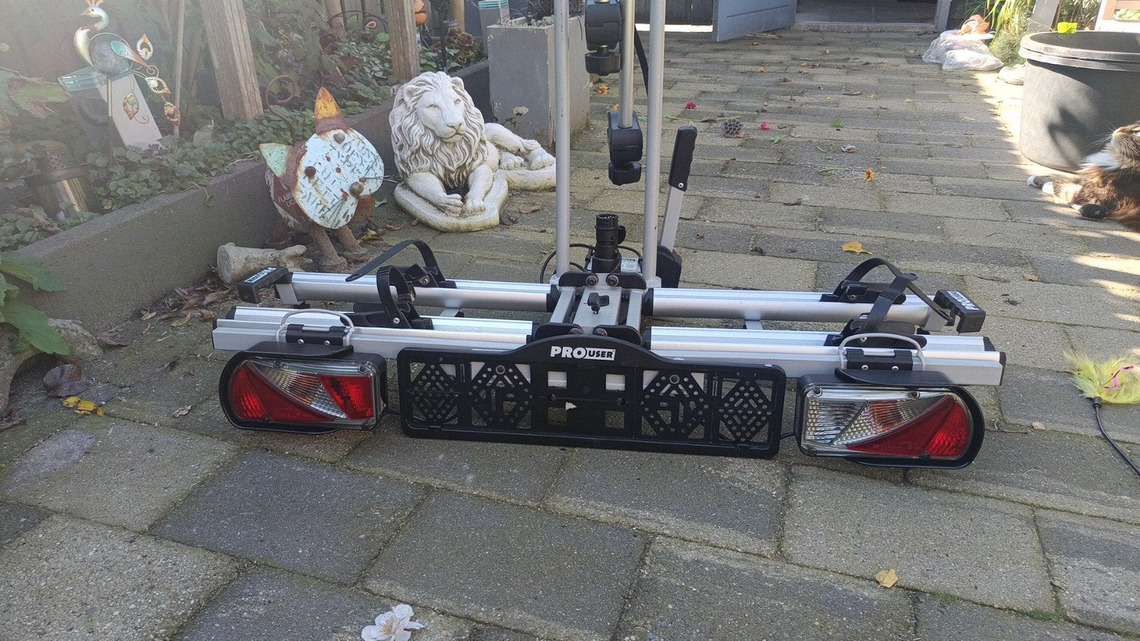 PRO USER Diamant fietsendrager voor 2 fietsen, Ophalen