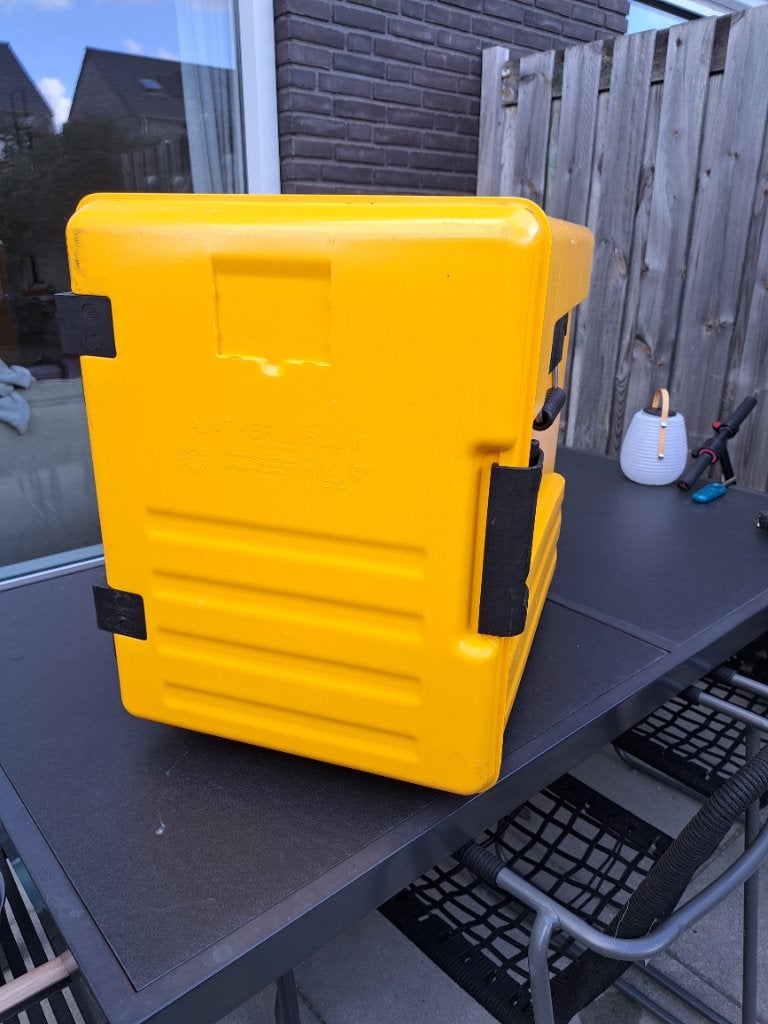 Thermobox / warmhoudbox Avatherm, Ophalen, Zo goed als nieuw, Koelelement