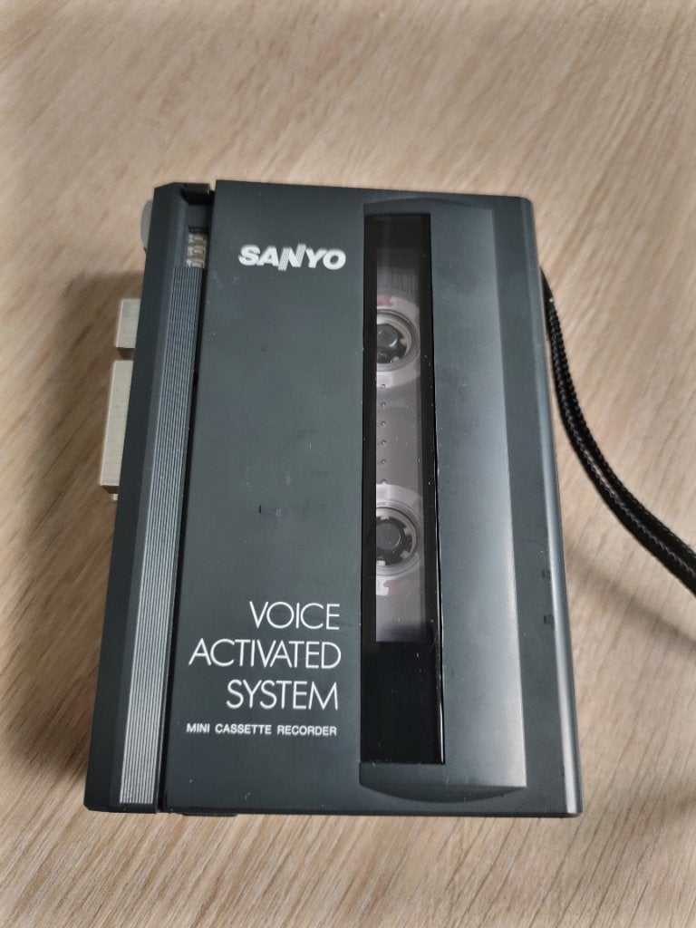 SANYO M1115 compact casette player originele doos, Ophalen of Verzenden, Overige merken
