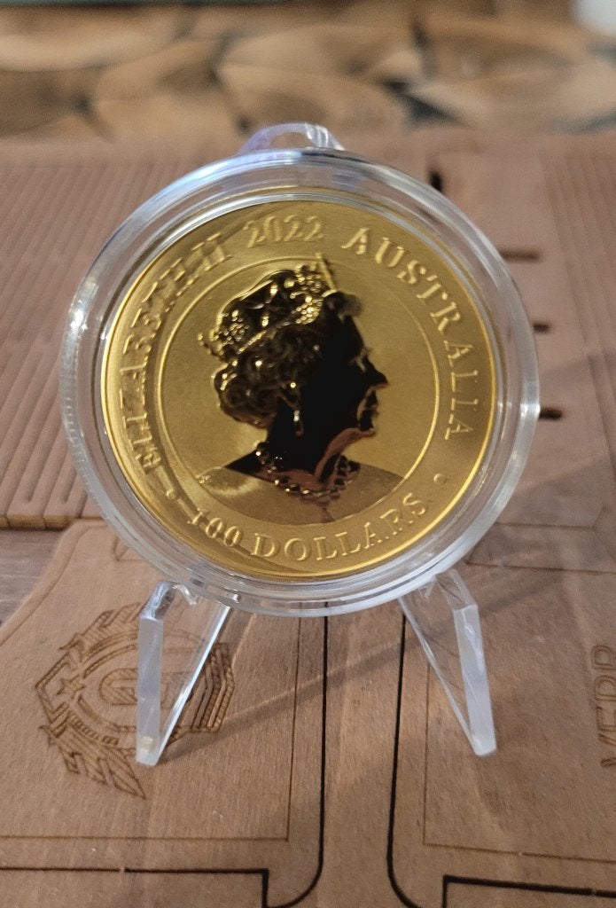 1 oz gouden verzamelmunt, Ophalen of Verzenden, Overige landen