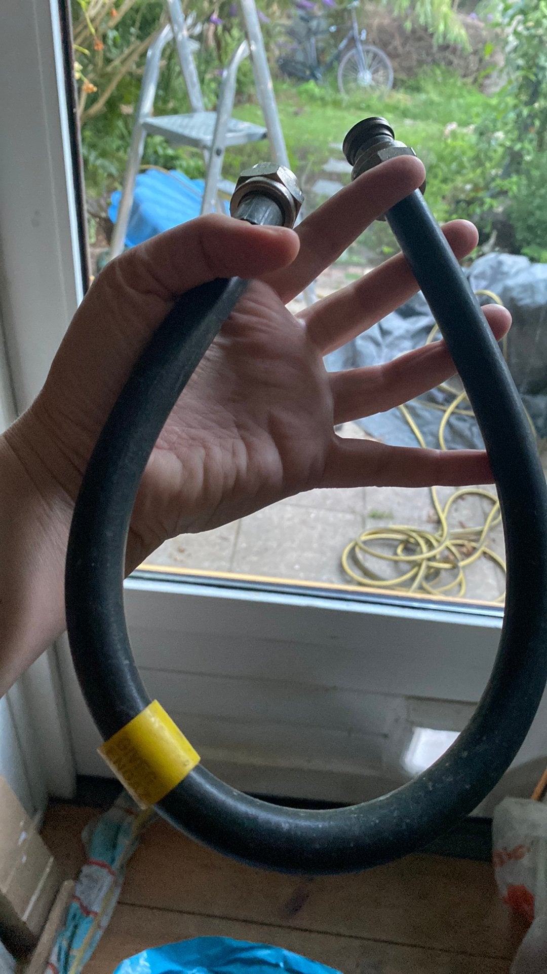 Gasslag met aansluiting, Ophalen, Gebruikt