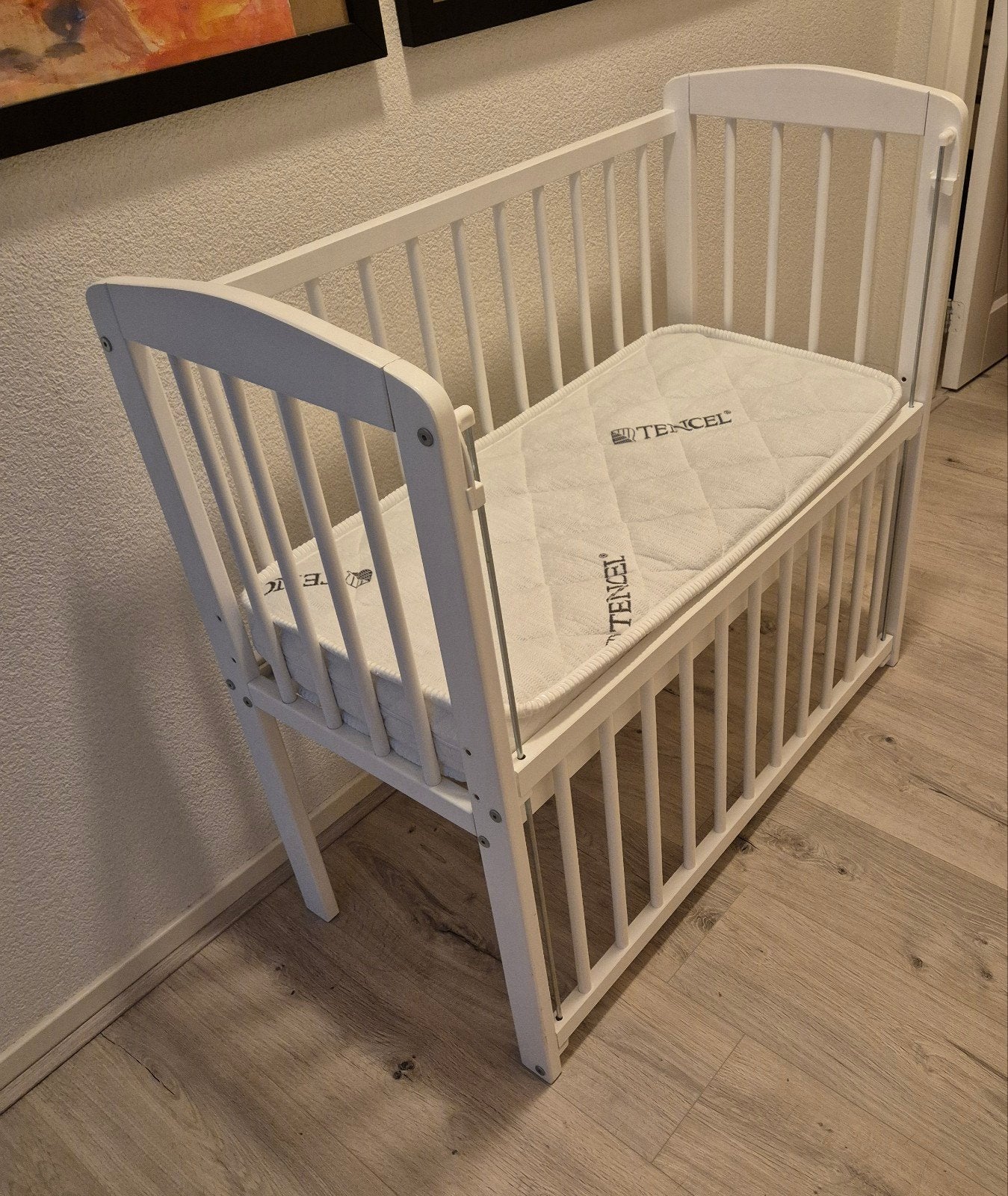 Petit Amélie babybedje / cosleeper met ongebruikt matras, Kinderen en Baby's, Babywiegjes en Ledikanten, Ophalen, Gebruikt, Wieg