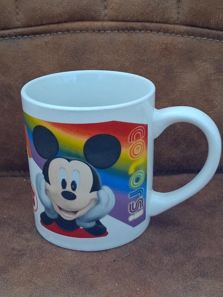 Disney Mok - Mickey Mouse & Donald Duck - "Colors" Serie, Verzamelen, Disney, Ophalen of Verzenden, Mickey Mouse, Zo goed als nieuw