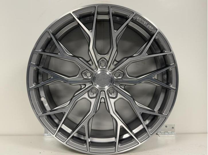 19 Inch NIEUW Concaver CVR1 Mid-Concave Brushed Titanium, Auto-onderdelen, Banden en Velgen, Velg(en), Zomerbanden, 19 inch, 255 mm