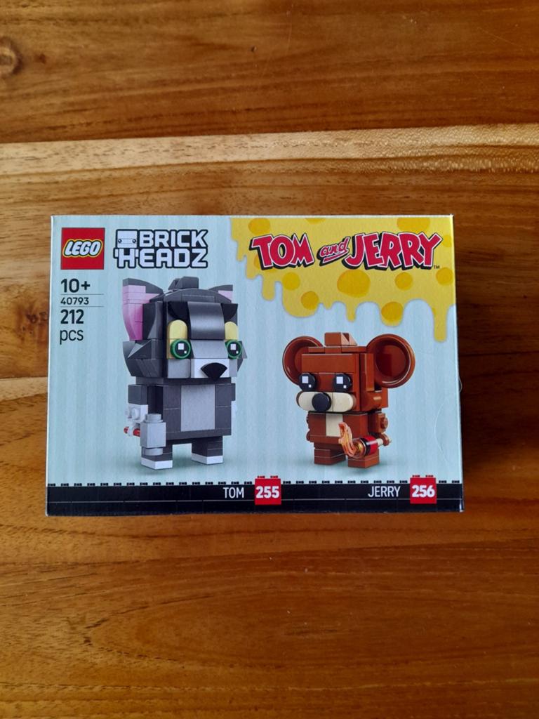 Lego Brickheads Tom en Jerry 40793 - ongeopend, Ophalen of Verzenden