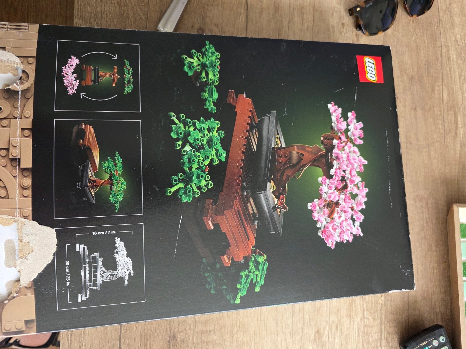 LEGO Botanische Collectie Bonsaiboom 10281 met boekje, Ophalen of Verzenden, Zo goed als nieuw, Overige merken