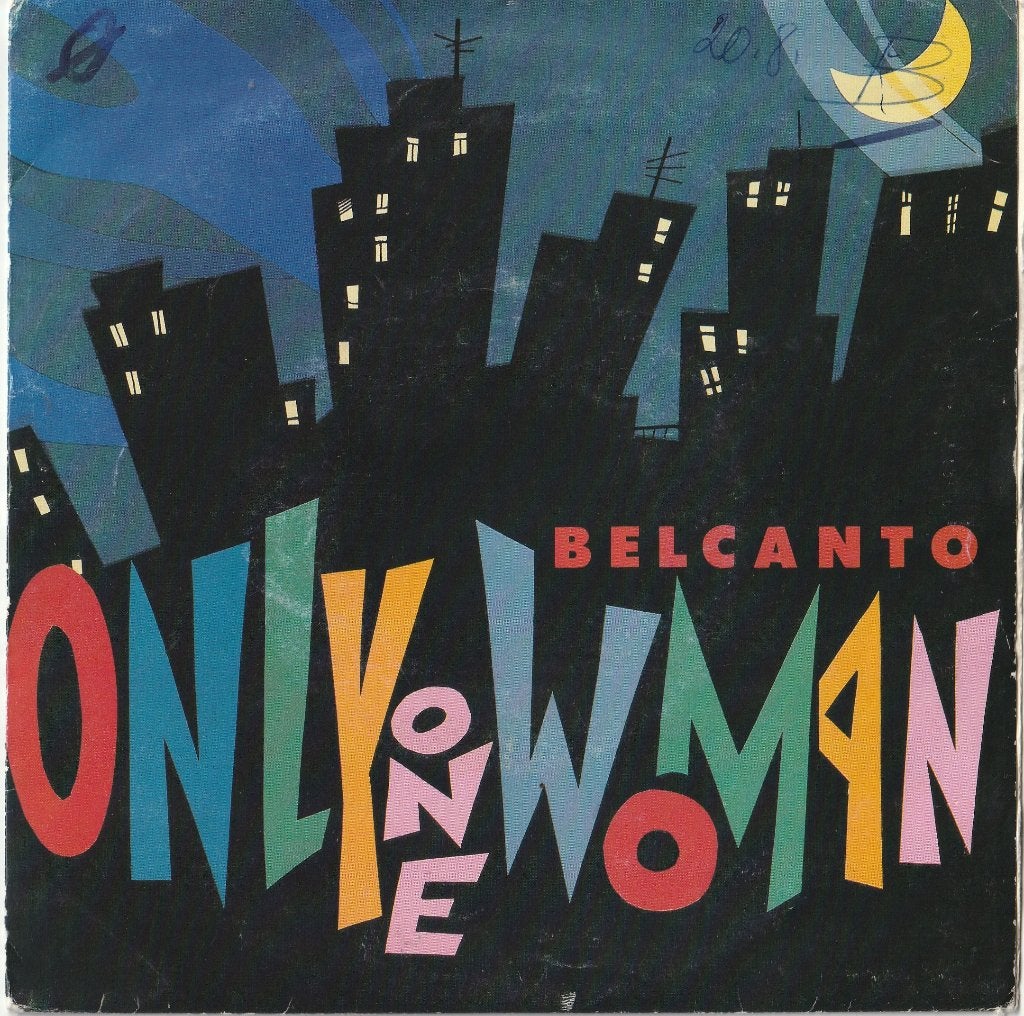 Belcanto: Only one woman (bee gees/marbles cover) / The DJ, Cd's en Dvd's, Vinyl Singles, Gebruikt, 7 inch, Ophalen of Verzenden