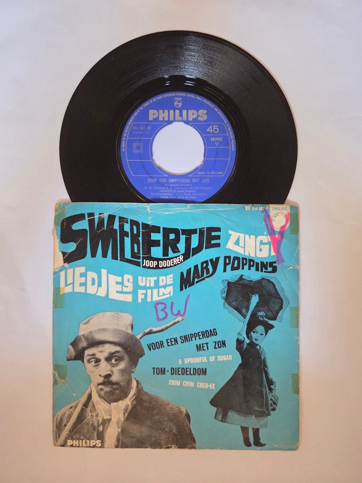 Swiebertje (Joop Doderer) Voor een snipperdag met zon, Gebruikt, 7 inch, Single, Ophalen of Verzenden