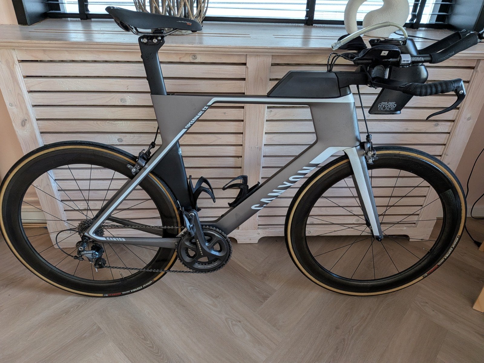 Canyon Speedmax CF - Triathlonfiets - Shimano Ultegra - XL, 28 inch, Carbon, Zo goed als nieuw, 57 tot 61 cm