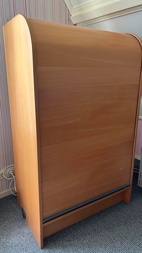 2x IKEA Effektiv Rolkasten kleur beuken - H140xB84xD50 cm, Ophalen, Gebruikt, 100 tot 150 cm, 50 tot 100 cm