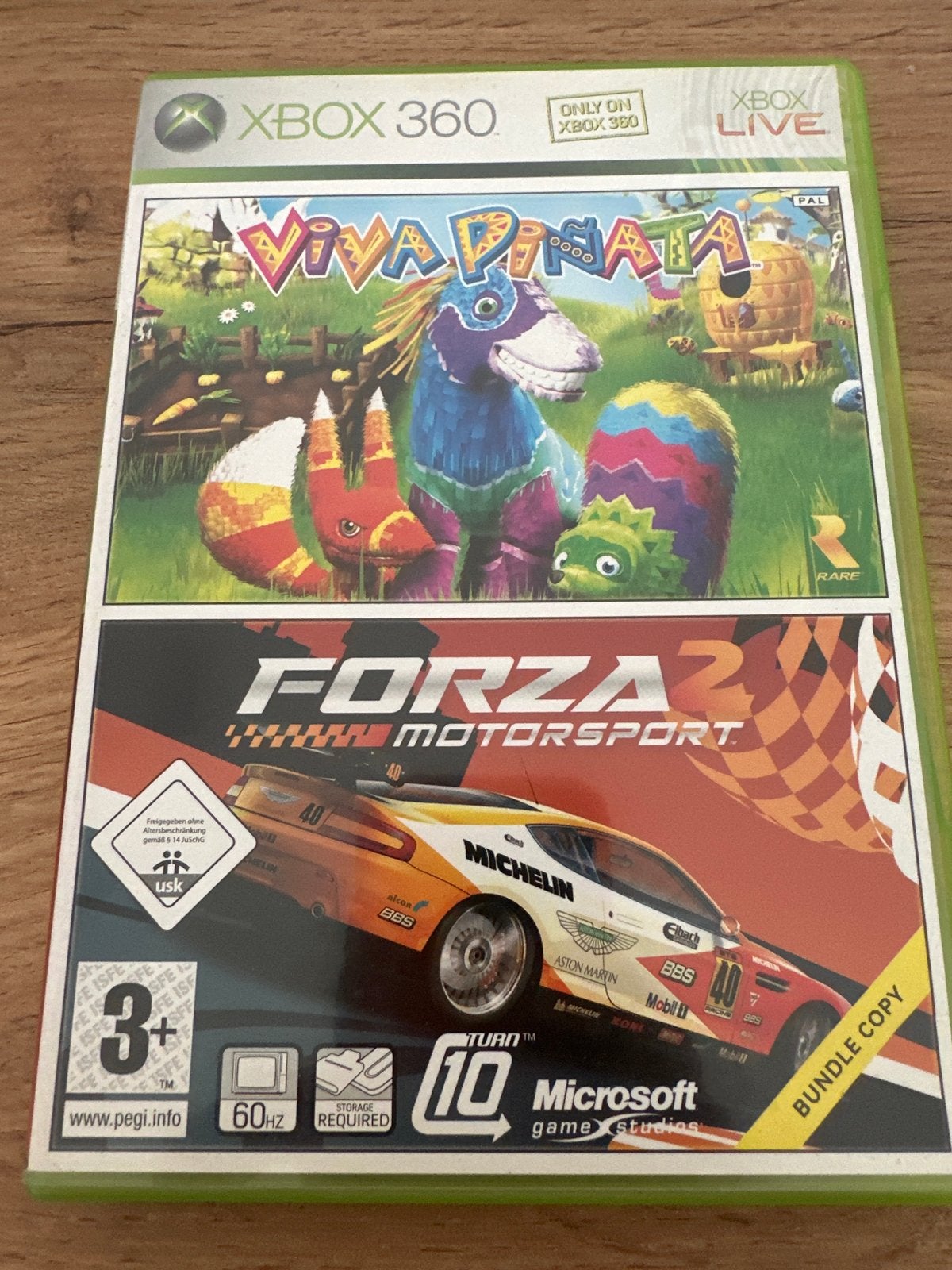 Xbox 360: Viva Piñata & Forza Motorsport 2 (Bundle), Spelcomputers en Games, Online, Gebruikt, 1 speler, Ophalen of Verzenden