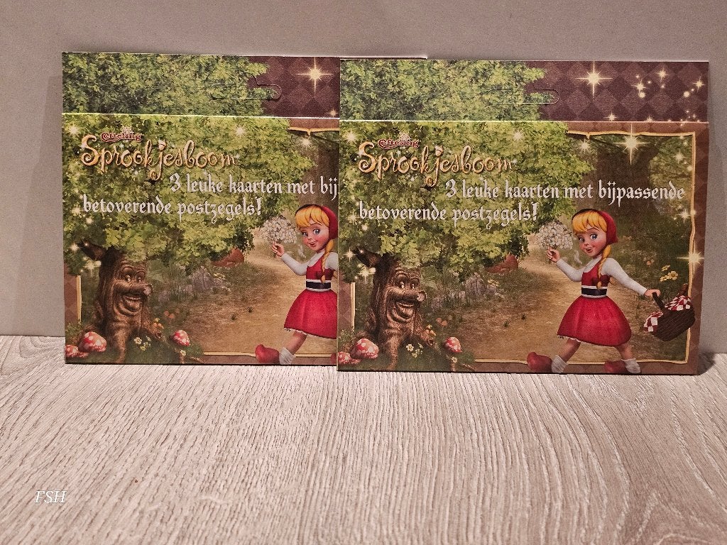 Persoonlijk hangmapje Efteling Sprookjesboom. Postfris., Postzegels en Munten, Postzegels | Nederland, Ophalen of Verzenden, Na 1940