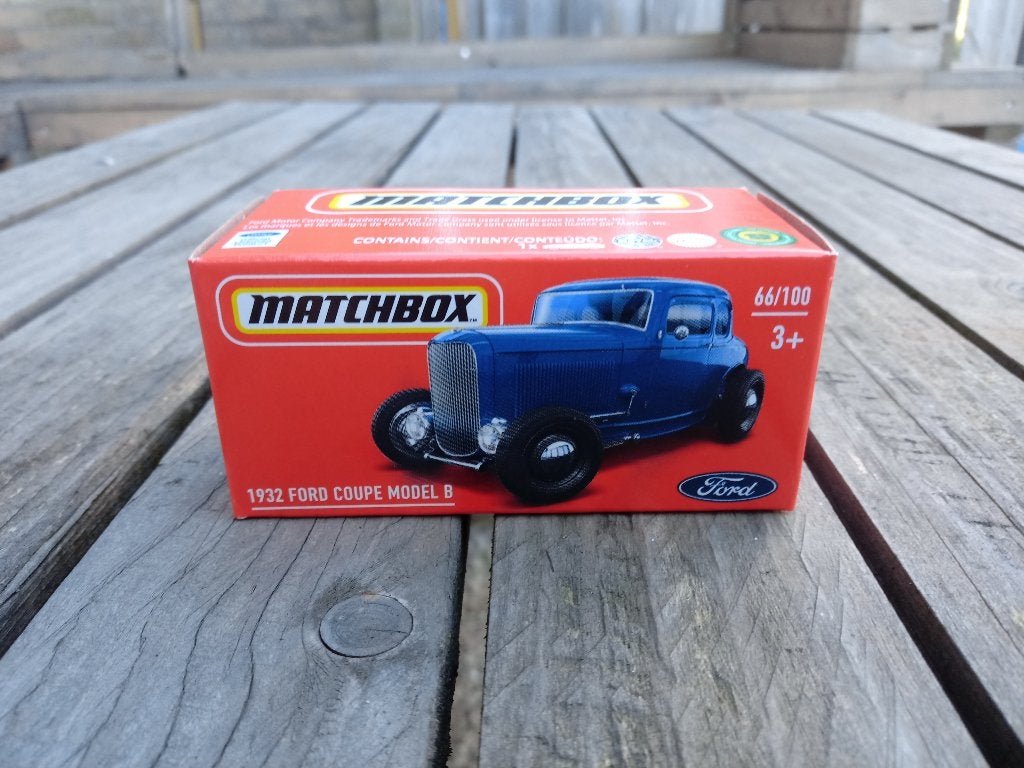 Ford Coupe Model B '32 Matchbox, Ophalen, Nieuw, Auto
