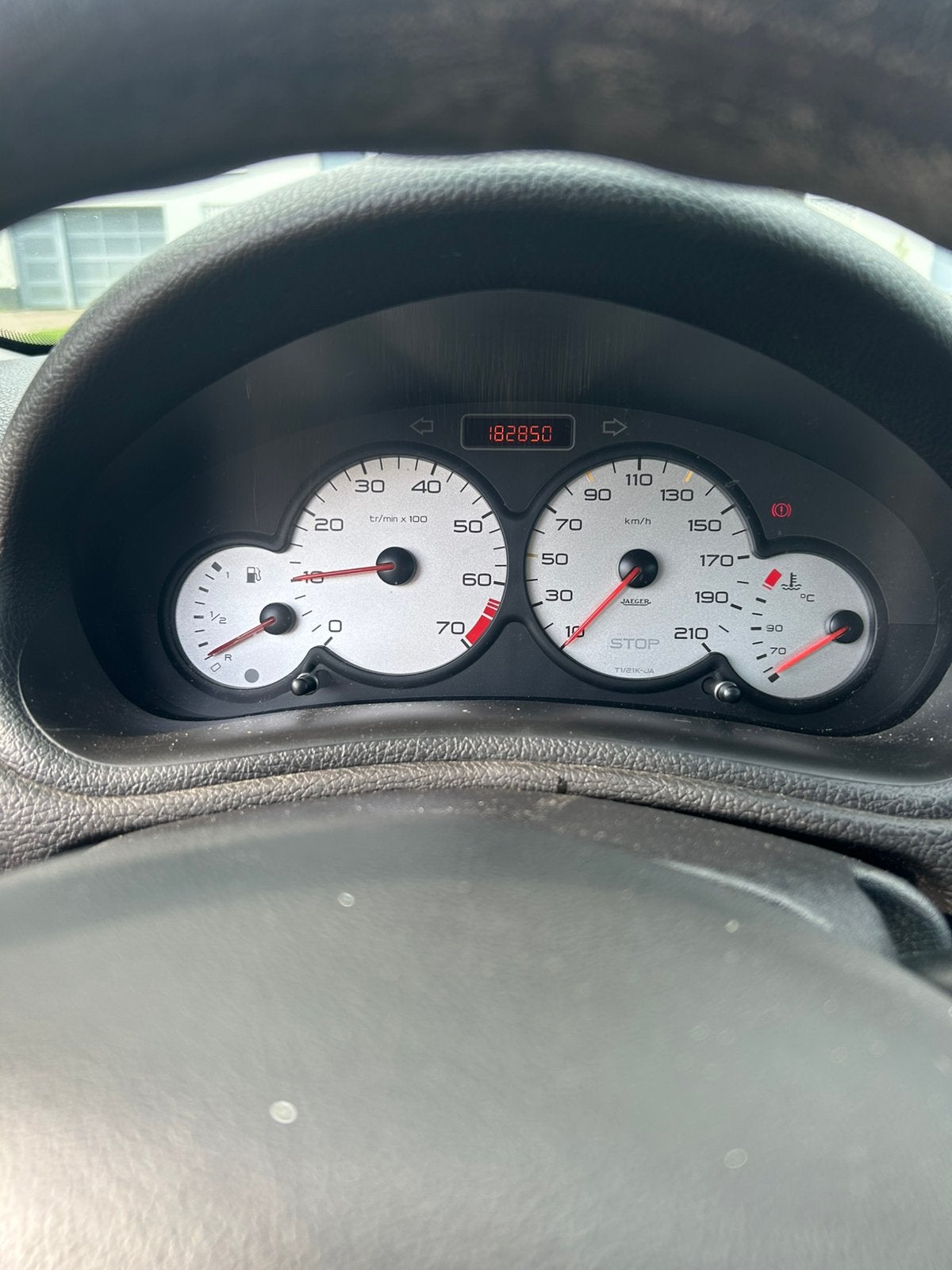 Peugeot 206 1.4 X-line 3D 2003 Zwart, Auto's, Voorwielaandrijving, 31 €/maand, 4 cilinders, Zwart
