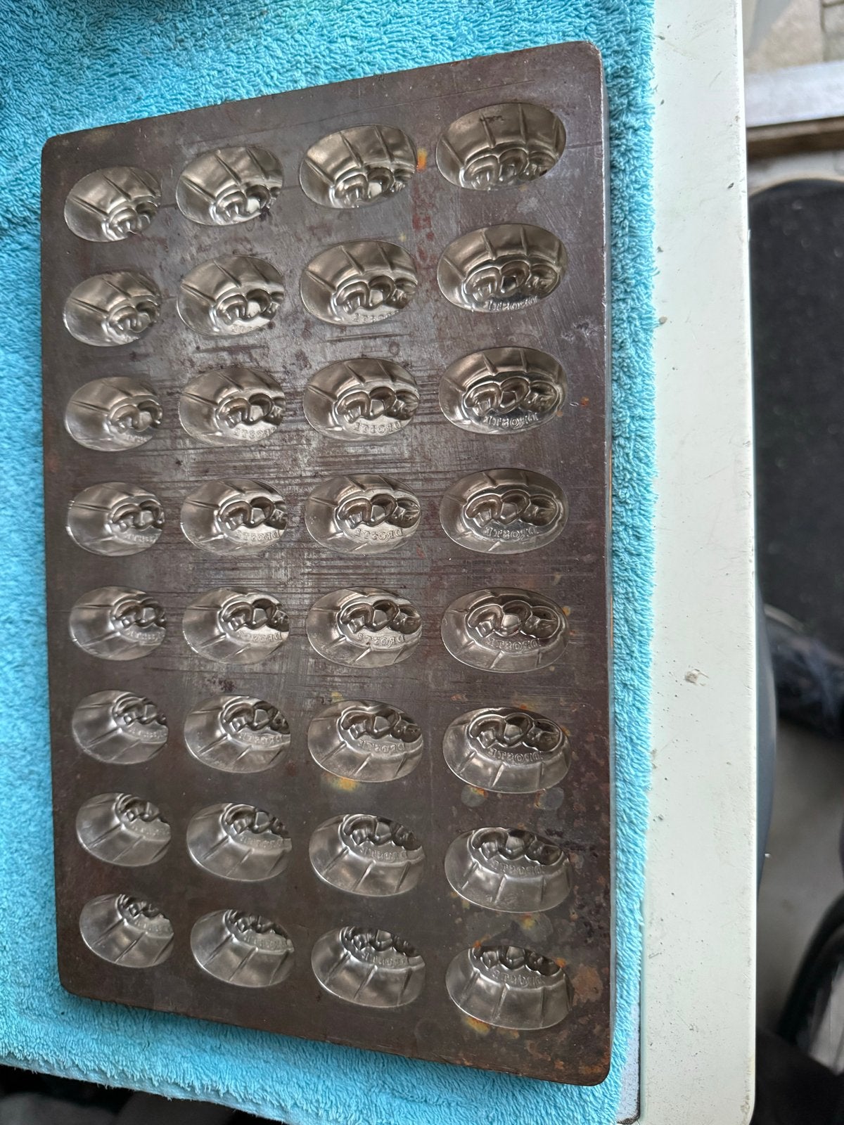 Antieke chocoladevormen - set van 3, Ophalen of Verzenden