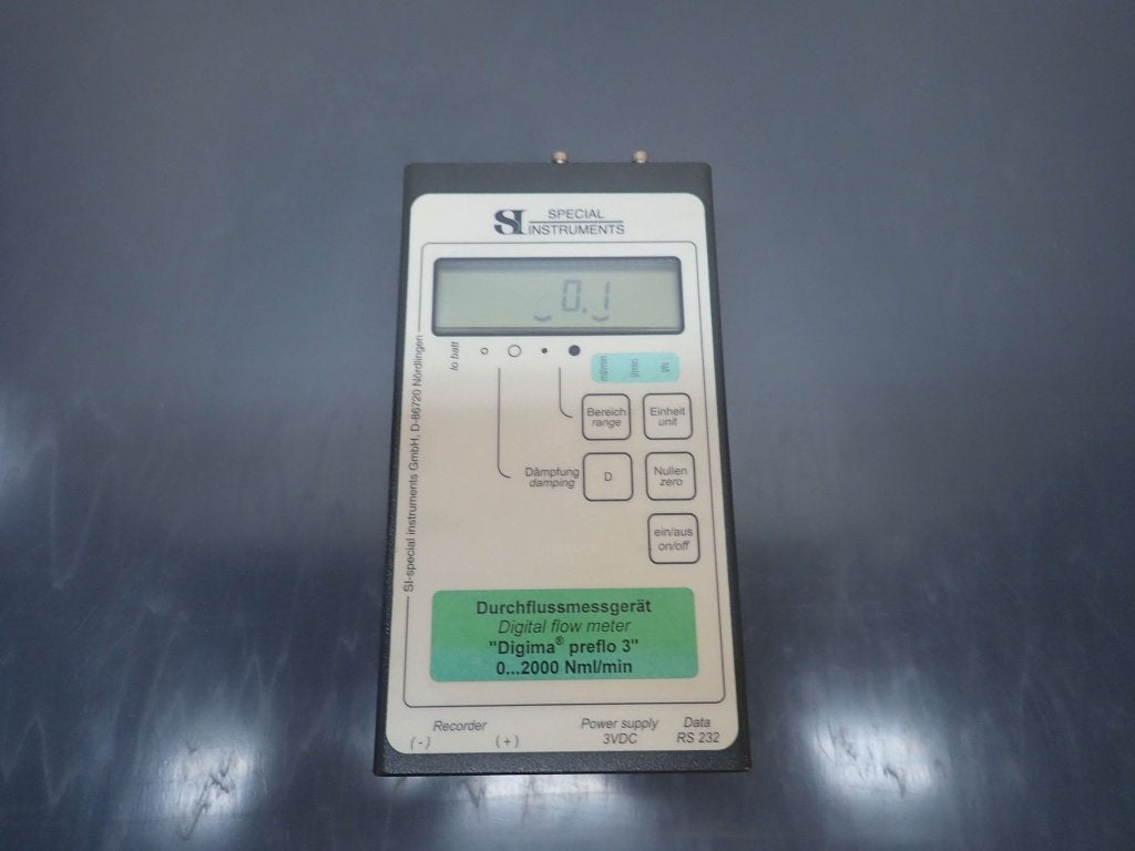Digima preflo 3 Flowmeter / kalibratie / doorstroommeter, Niet ingevuld, Gebruikt, Niet ingevuld, Ophalen of Verzenden