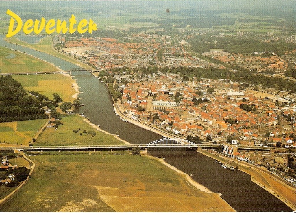 Deventer      106a, Verzamelen, Ansichtkaarten | Nederland, Ophalen of Verzenden, Voor 1920, Overijssel