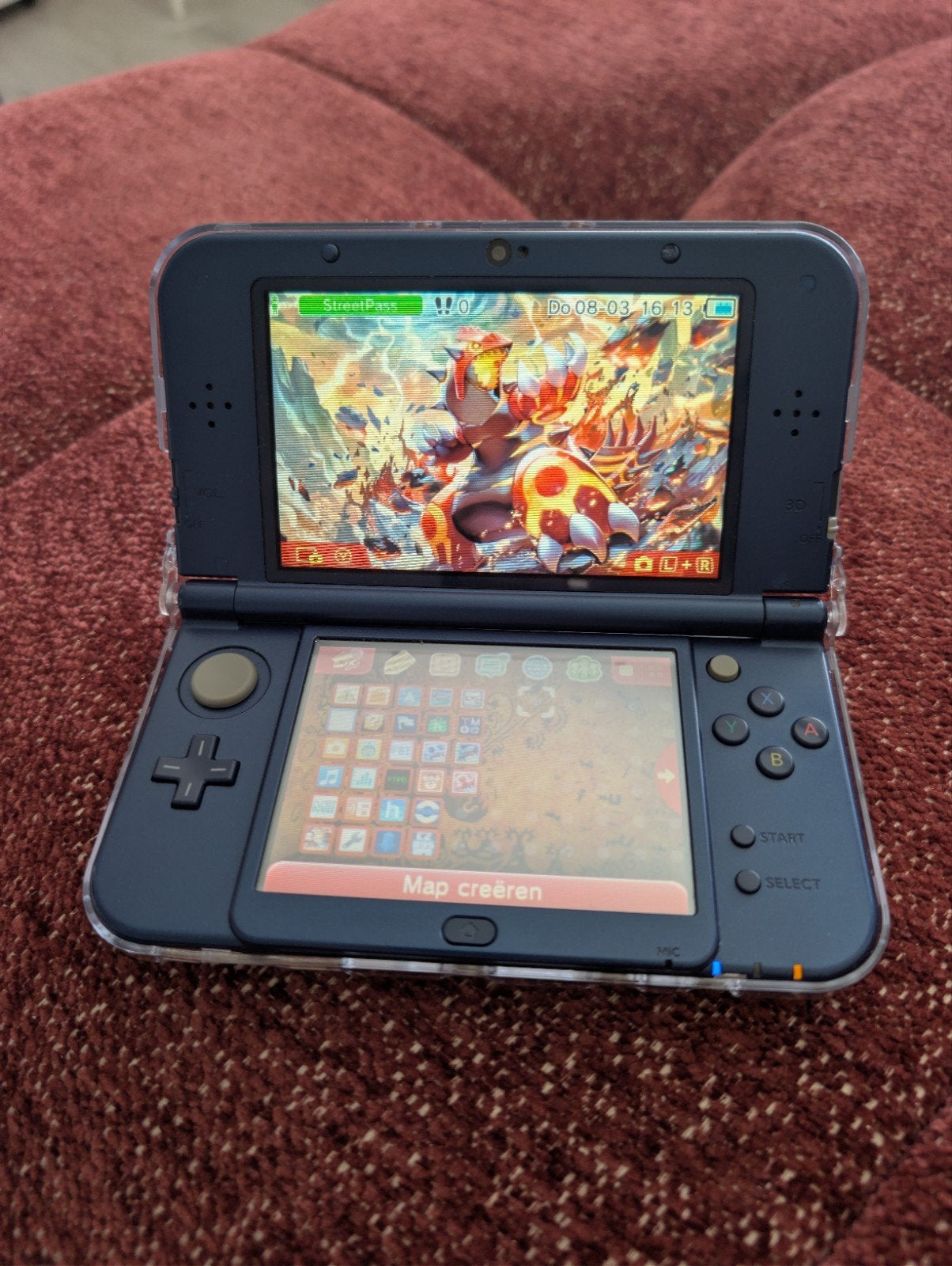 New Nintendo 3DS met top IPS scherm (camera defect), Ophalen of Verzenden, Gebruikt, 3DS