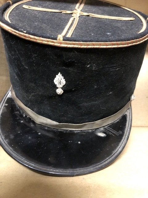 Twee Franse kepi’s, Ophalen of Verzenden, Gebruikt, Handschoenen, Hoed of Pet