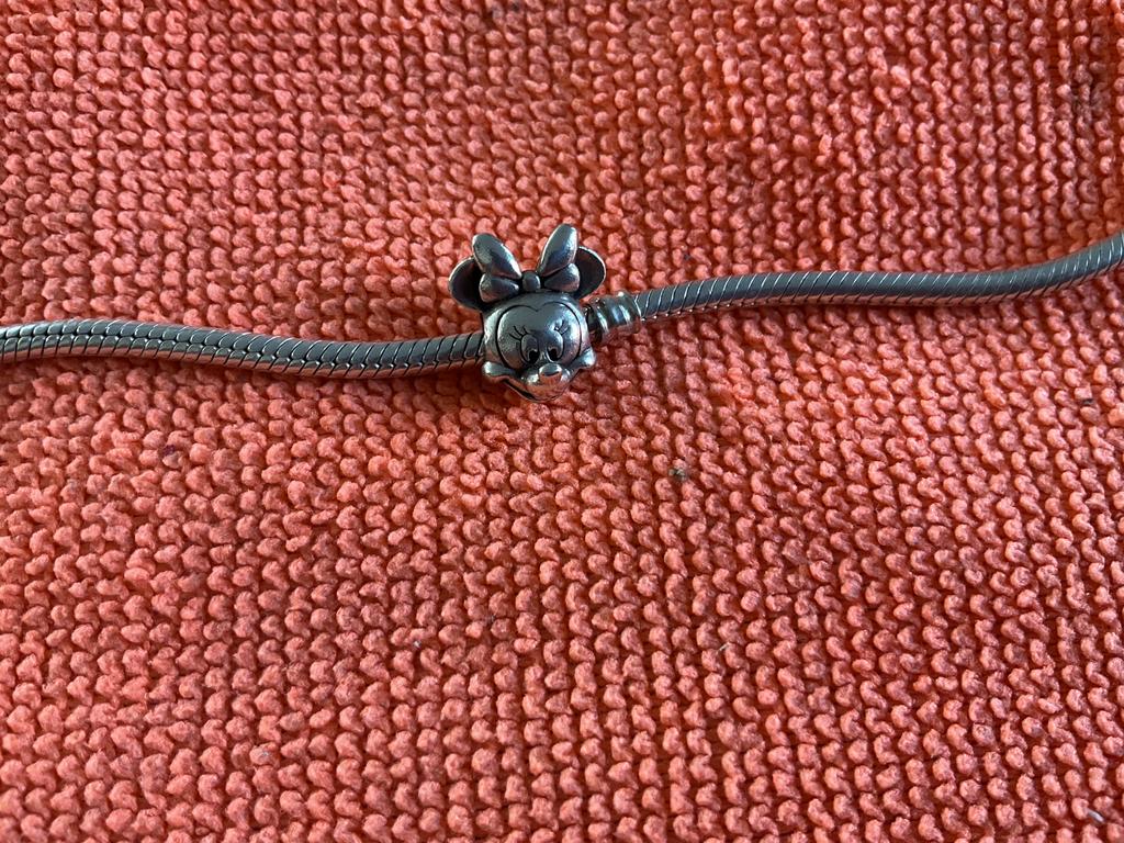 Pandora Disney bedel Miniy Muis, Sieraden, Tassen en Uiterlijk, Bedels, Verzenden, Nieuw, Zilver, Pandora