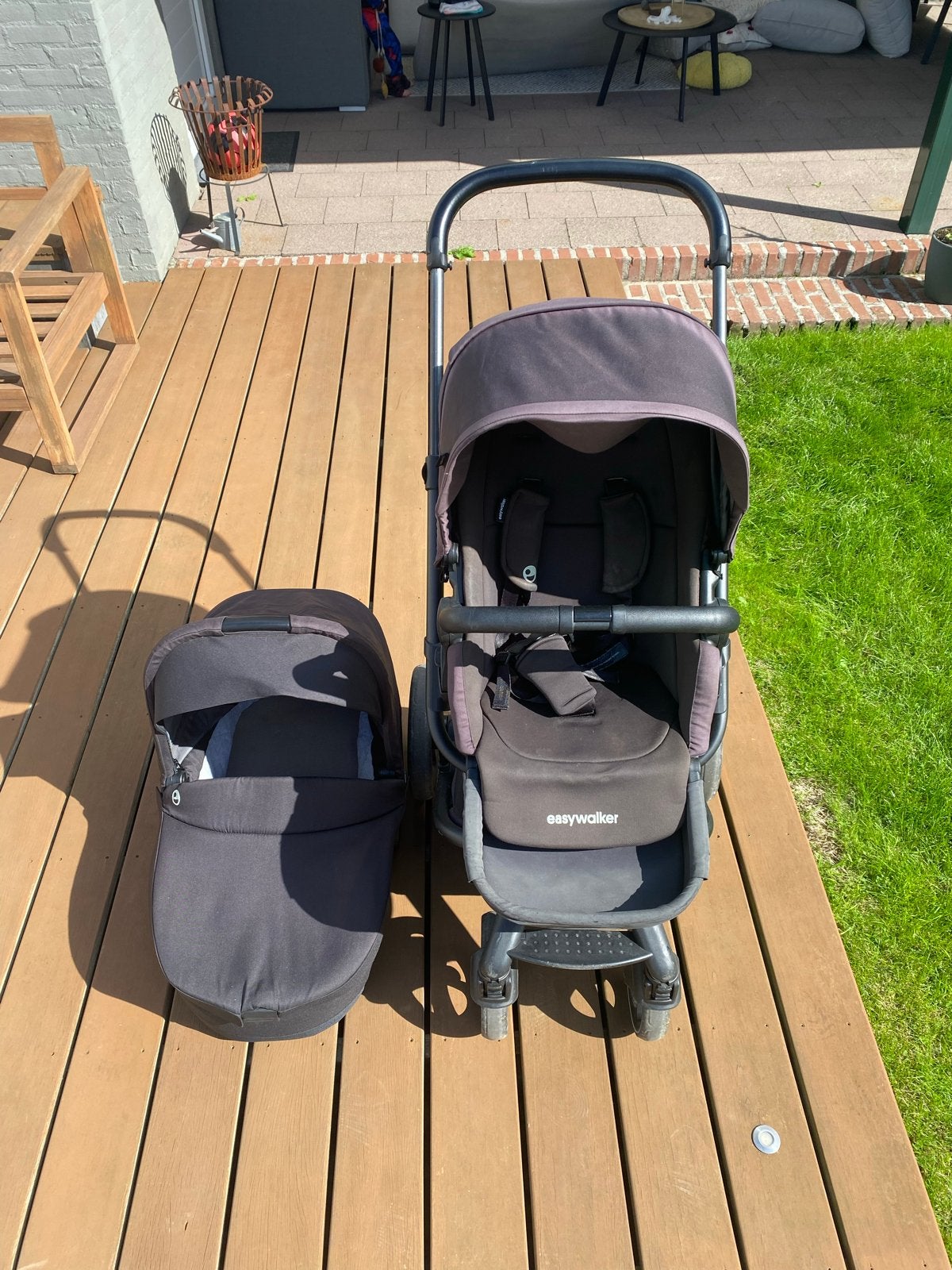 Easywalker Harvey3 Combiwagen met Reiswieg en Accessoires, Ophalen, Gebruikt, Combiwagen, Met autostoeltje