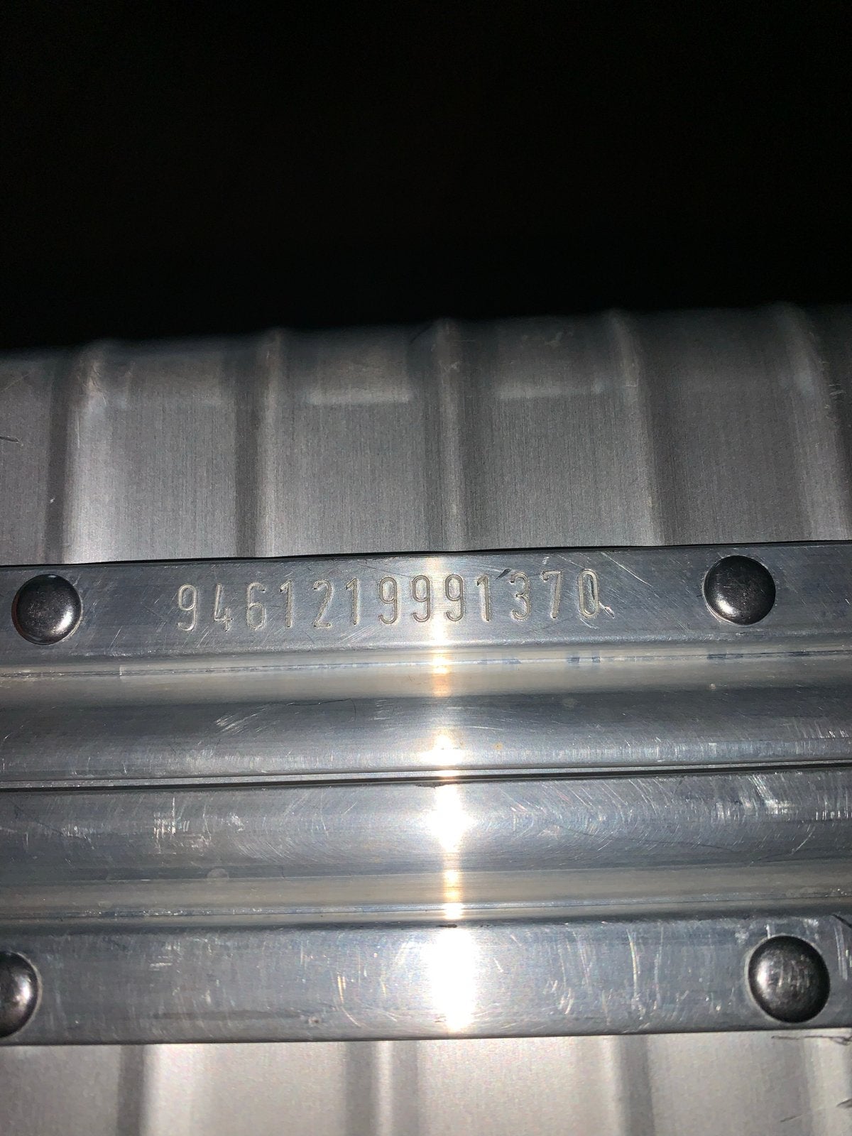 Rimowa Attaché Koffer - Aluminium, Ophalen of Verzenden, Gebruikt