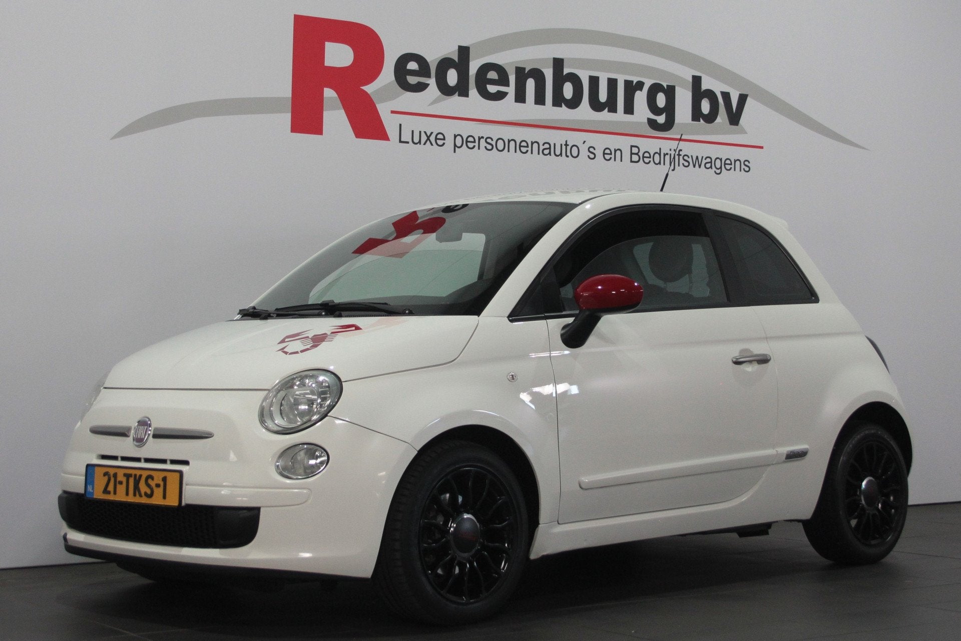 Fiat 500 0.9 TwinAir - Airco / Radio cd / Elek. ramen, Auto's, Fiat, Voorwielaandrijving, Euro 5, 86 pk, Gebruikt