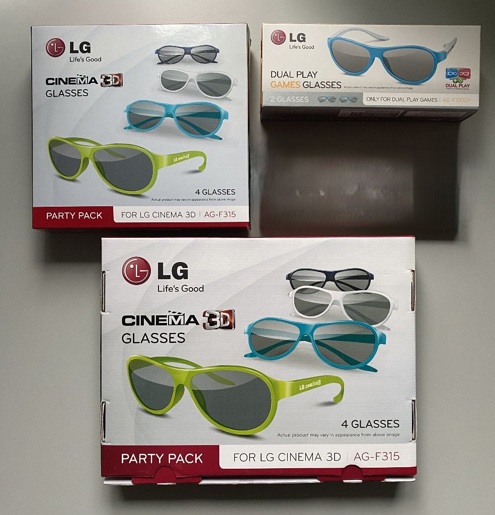 Partij LG 3D brillen nieuw in originele verpakking, Verzenden, Nieuw