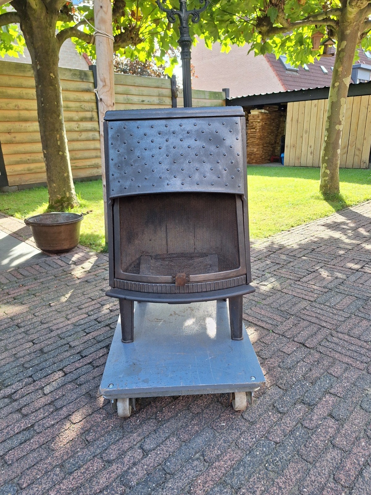 Tk. Jotul nr.3 houtkachel, Ophalen, Gebruikt, Hout, Houtkachel