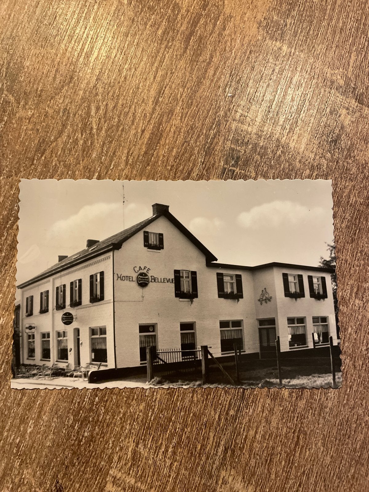 Oude ansichtkaart Hotel Bellevue Epen (Limburg), Ophalen of Verzenden, 1960 tot 1980, Gelopen, Limburg