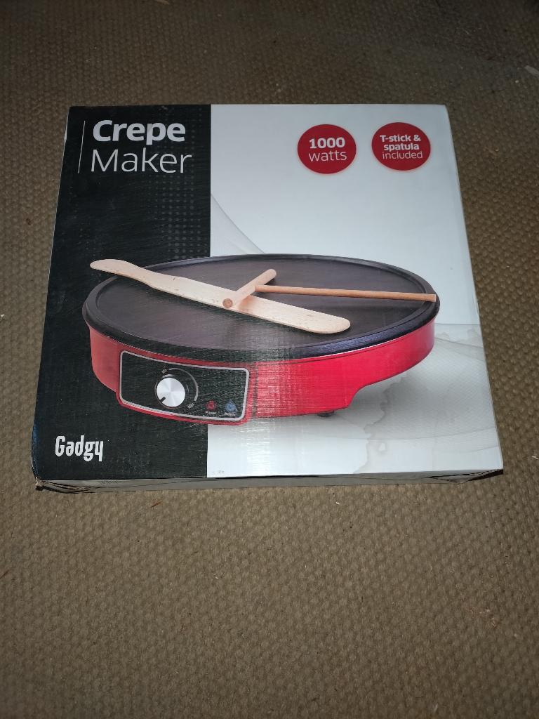 crepe maker, Witgoed en Apparatuur, Ophalen of Verzenden, Nieuw