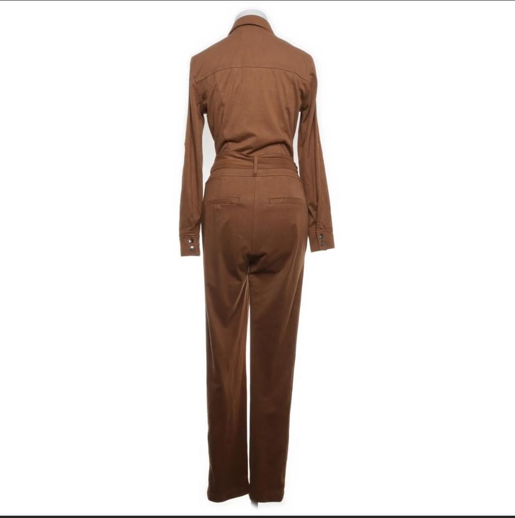 Jumpsuit cognac maat s, Kleding | Dames, Ophalen, Zo goed als nieuw, Bruin