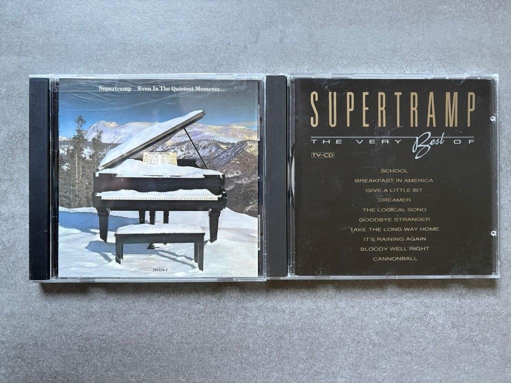 Supertramp 2x- Even In The Quietest & Very Best Of,leuke cds, Ophalen of Verzenden, Zo goed als nieuw
