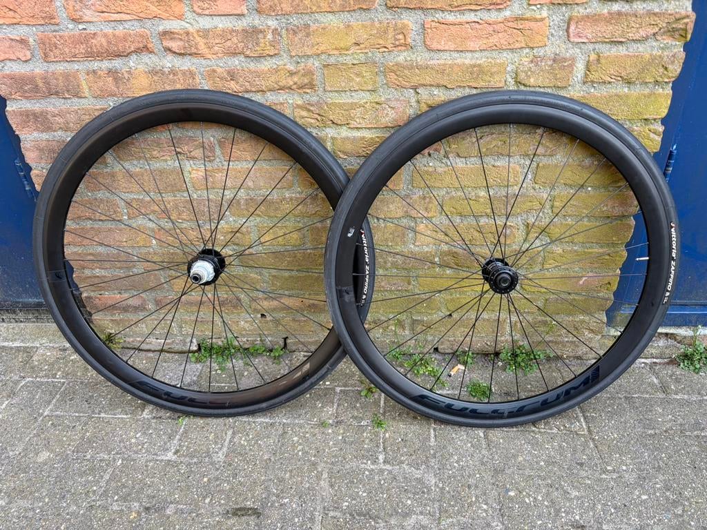 Fulcrum Disc Wielset – Steekas – 35mm – ZGAN, Fietsen en Brommers, Fietsonderdelen, Zo goed als nieuw, Aluminium, Racefiets, Ophalen of Verzenden