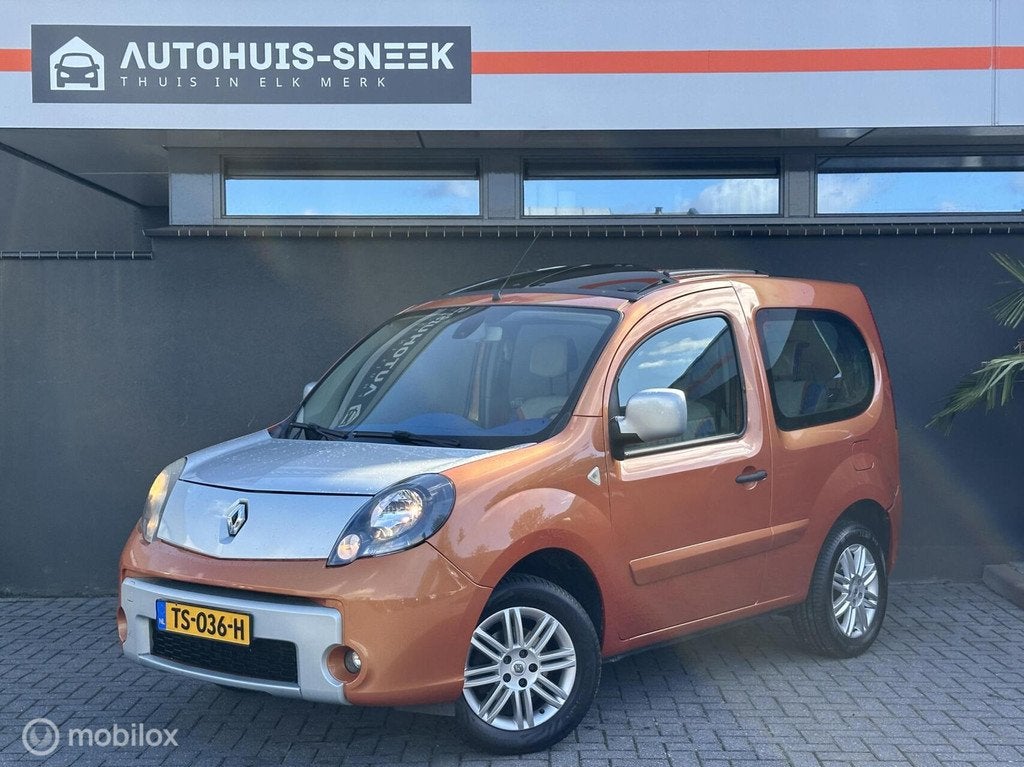 Renault Kangoo Be Bop 1.6 Chic | Uitklapdak | Airco|Trekhaak, Gebruikt, 4 stoelen, 717 kg, Handgeschakeld