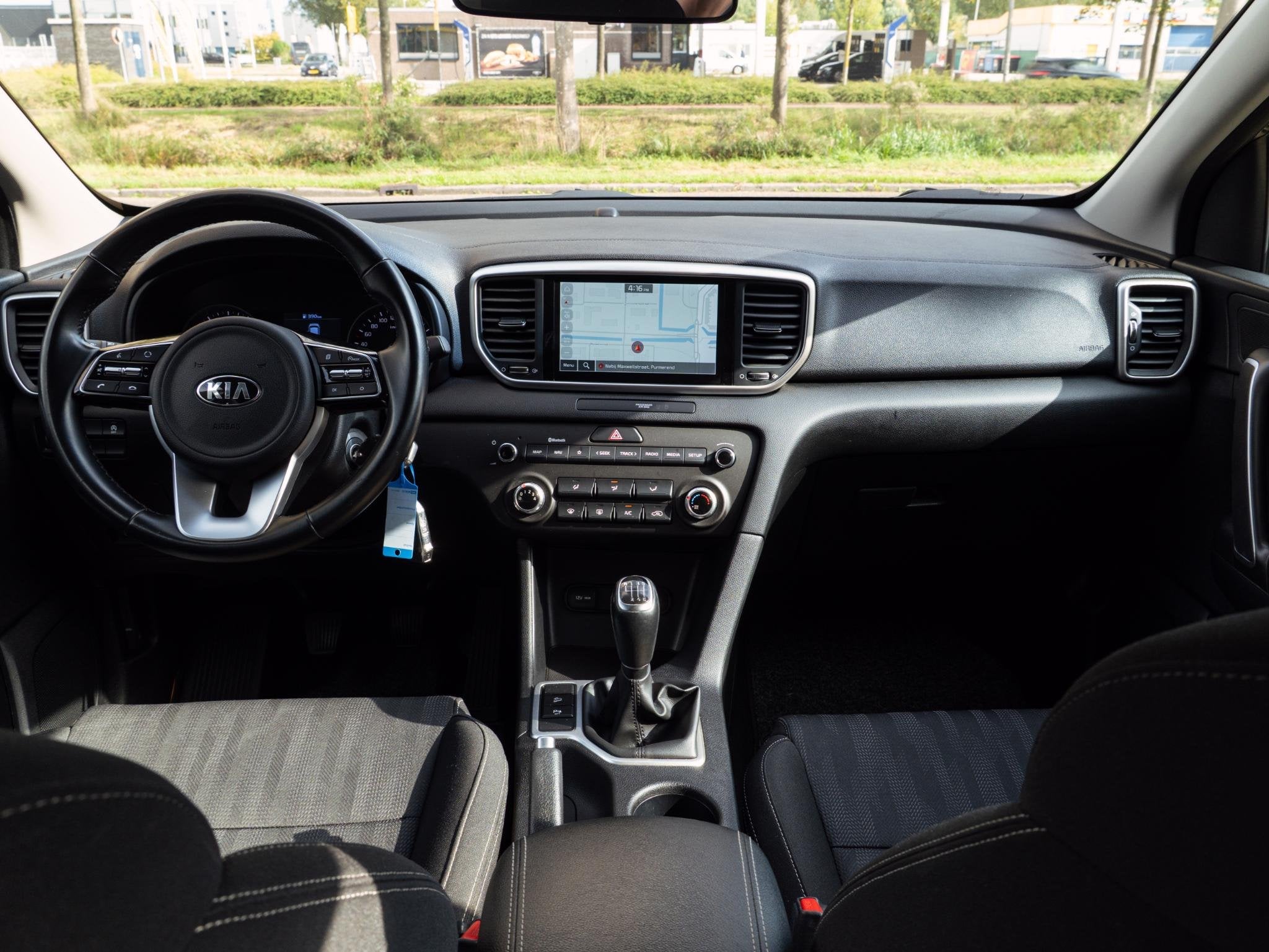 Kia Sportage 1.6 GDI DynamicLine|Trekhaak|Camera, Auto's, Stof, Gebruikt, 4 cilinders, 132 pk