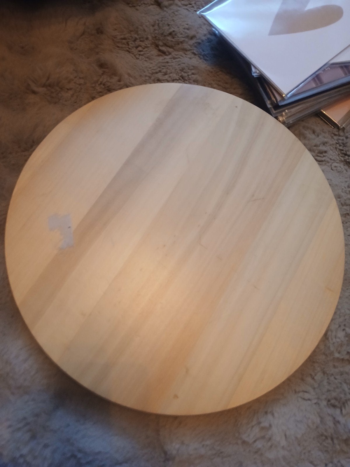 Houten draaiplateau - Handig en veelzijdig, Ophalen of Verzenden, Gebruikt