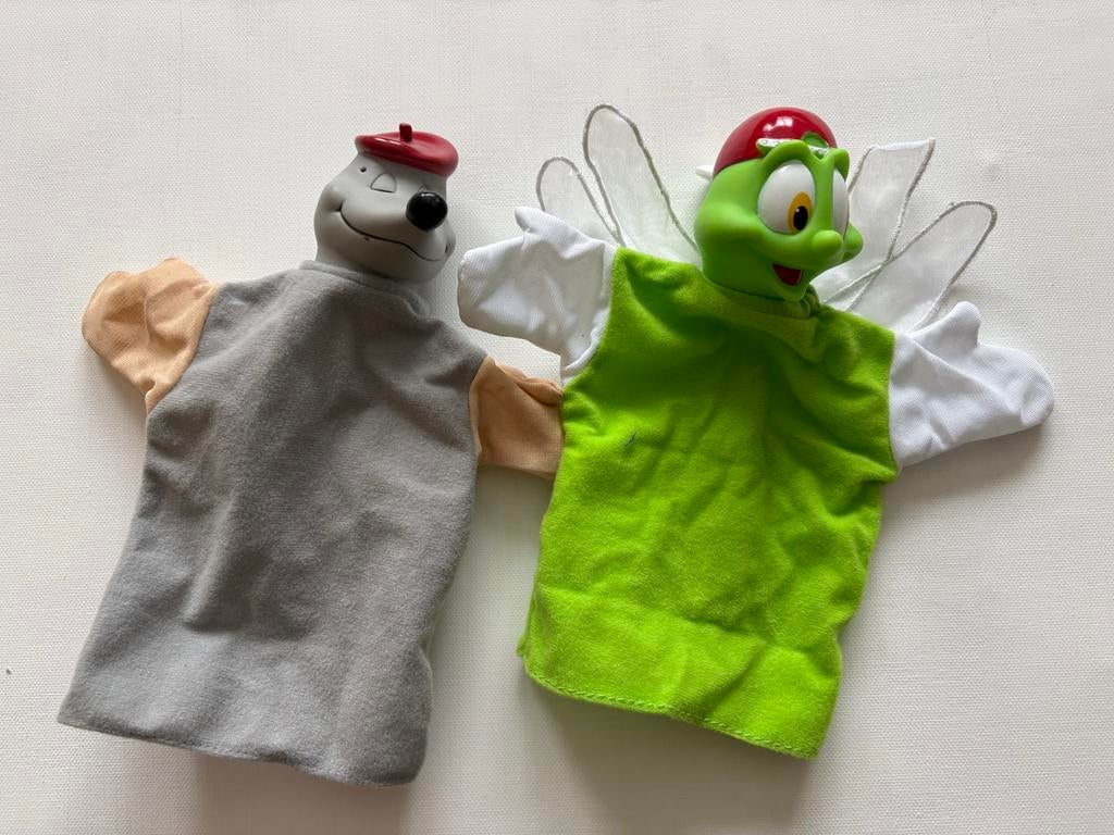 Diverse handpoppen set - 6 stuks, Ophalen of Verzenden, Gebruikt, Overige typen