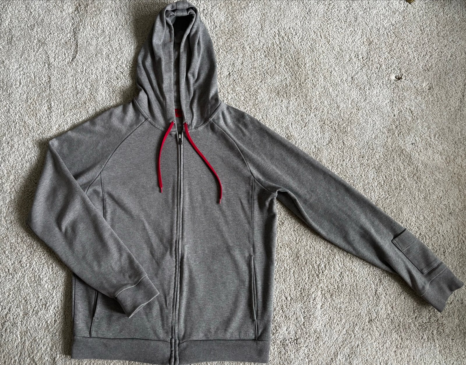 Prachtige premium Hugo Boss hoodie-zo goed als nieuw-uniseks, Kleding | Heren, Ophalen of Verzenden, Zo goed als nieuw, Maat 48/50 (M)