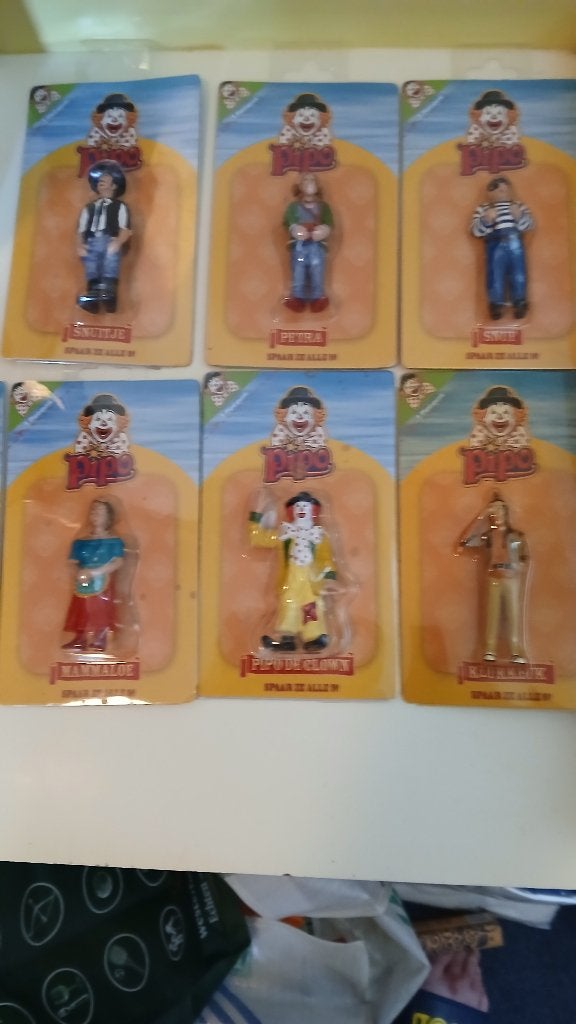 Pipo de Clown figuren - Spaar ze alle 9!, Ophalen of Verzenden, Nieuw, Overige typen
