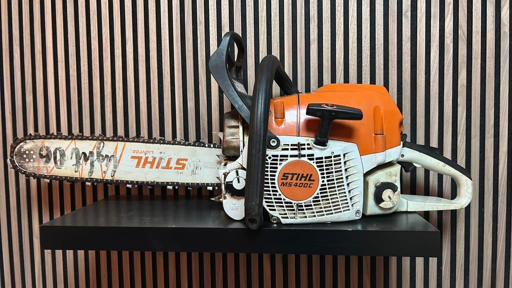 Stihl ms 400 c kettingzaag motorzaag stihl, Tuin en Terras, Ophalen, Zo goed als nieuw