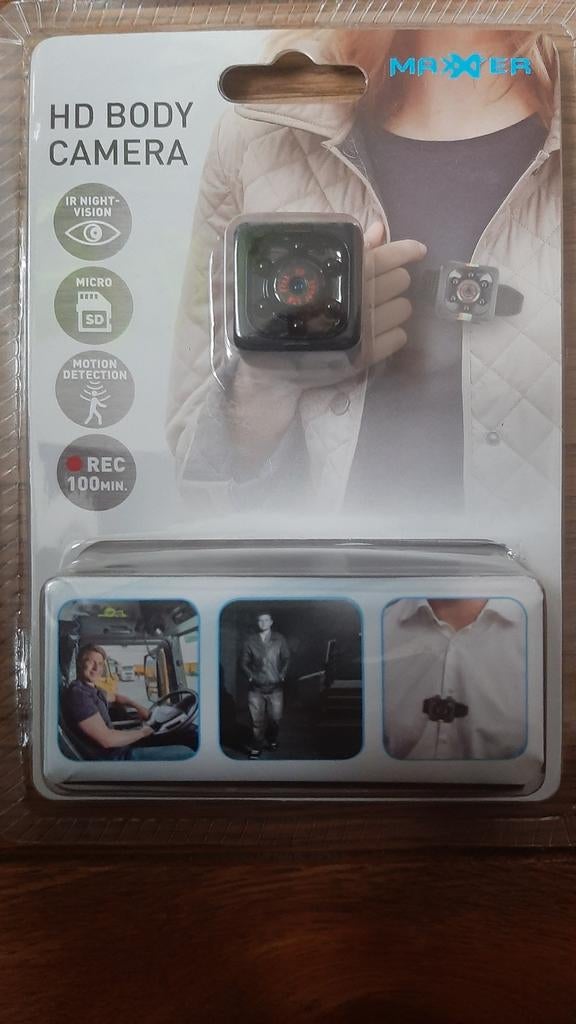 Bodycam, Audio, Tv en Foto, Actiecamera's, Ophalen, Nieuw, Overige merken