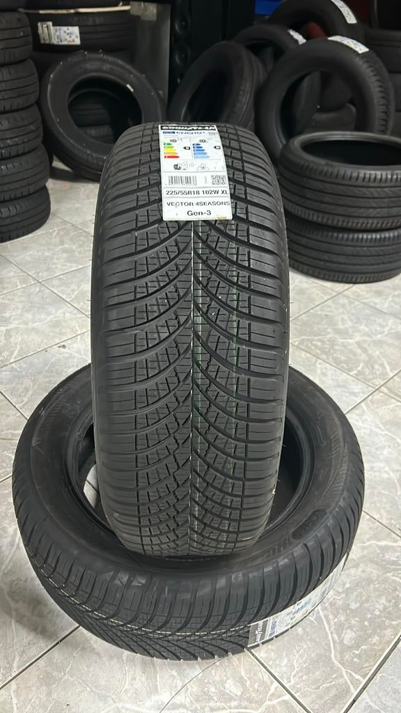 Goodyear vector 4seasons Gen-3 225/55R18 102W XL, 18 inch, Band(en), 225 mm, Winterbanden
