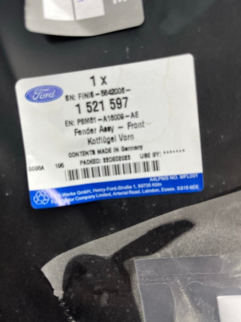 Voorscherm Ford Focus - Origineel, Gebruikt, Voor, Ophalen of Verzenden, Spatbord