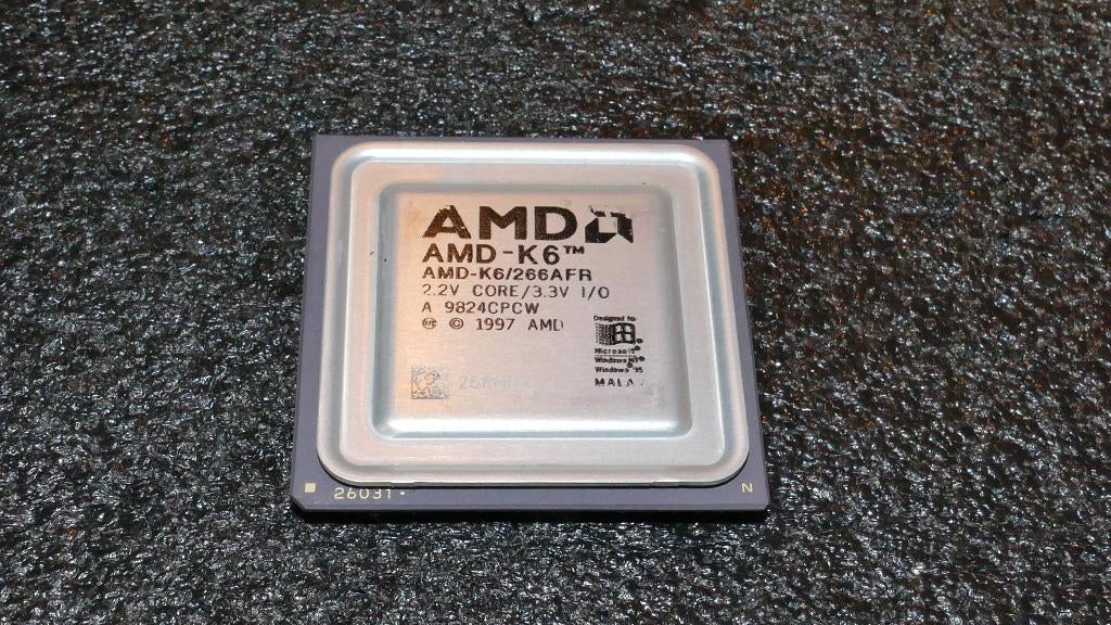 AMD-K6/266AFR | Socket 7 | 266 MHz, Ophalen of Verzenden