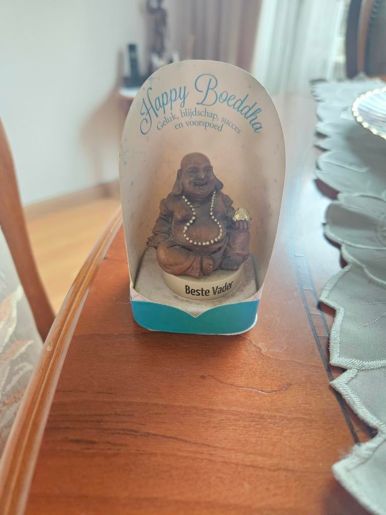 Happy boeddha geluksbeeldje, Ophalen of Verzenden, Zo goed als nieuw