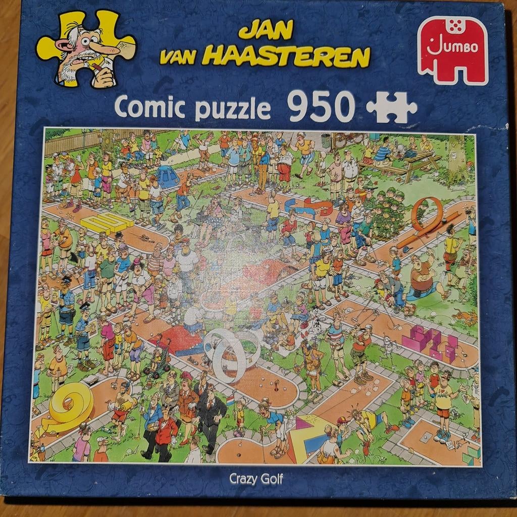 Jan van haasteren crazy golf, Ophalen of Verzenden, 500 t/m 1500 stukjes, Zo goed als nieuw