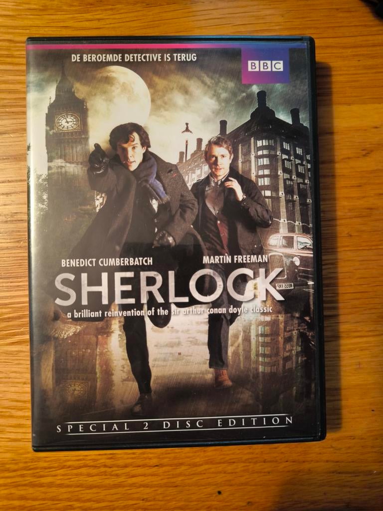 Sherlock, Cd's en Dvd's, Dvd's | Tv en Series, Vanaf 16 jaar, Ophalen of Verzenden, Zo goed als nieuw